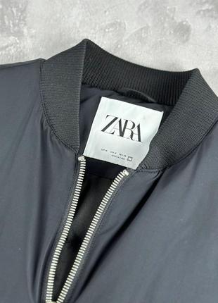 Zara мужской бомбер куртка оригинал размер м4 фото