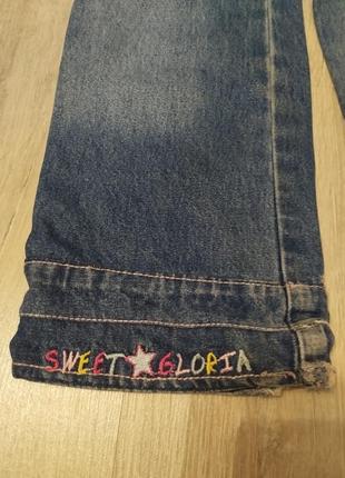 Продам джинсовые брюки на девочку, продаются джинсы для девочки, р.983 фото