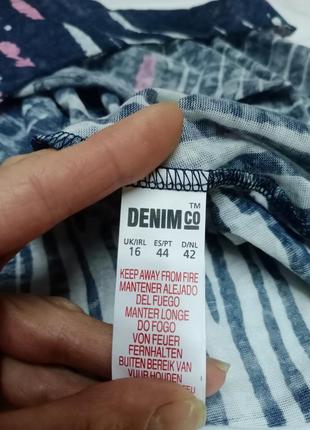 Майка женская на тонких бретелях denim co, размер 166 фото