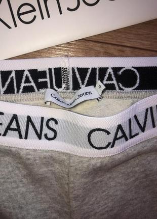 Жіночі сірі спортивні штани,джогери, штани calvin klein jeans!оригінал!3 фото