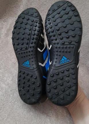 Суперовые подростковые фирменные футбольные бутсы adidas p.37,55 фото