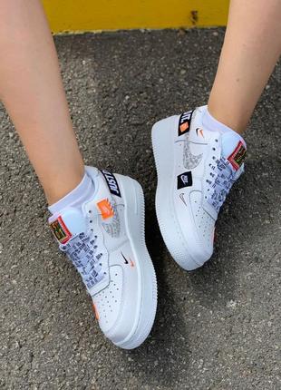 Nike air force 1 "just do it" 🆕 шикарные кроссовки найк 🆕 купить наложенный платёж