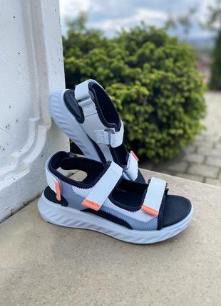 Шкіряні босоніжки ecco оригінал  sp.1 lite 7121626 для хлопчиків і дівчат