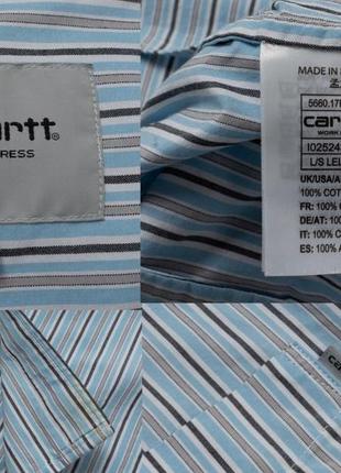 Carhartt wip leland shirt  чоловіча сорочка10 фото