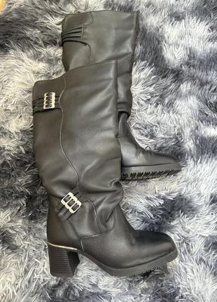 Чоботи натуральна шкіра та вовна португалія