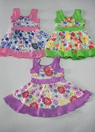 Літня сукня на 3-4 рочки зріст 98-104 см розмір 30