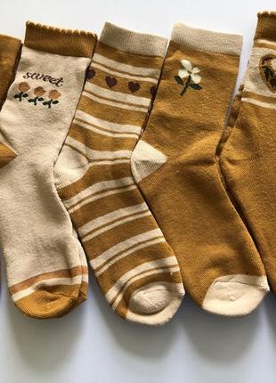 1-9 жіночі шкарпетки комплект 5 пар шкарпеток носков женские носки4 фото