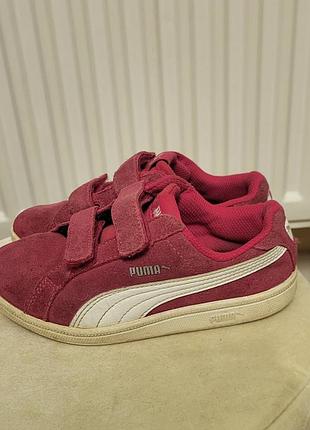Кроссовки puma детские 30 натуральная замша