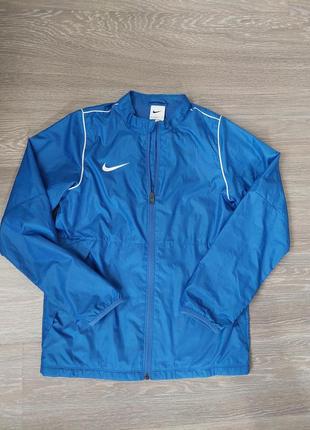 Куртка футбольна дитяча nike park 20 rain jacket royal3 фото