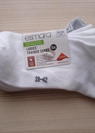 5 пар.шкарпетки esmara р.39/421 фото