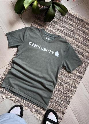 Футболка carhartt з великим логотипом