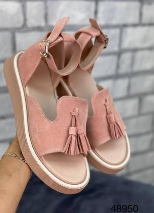 Натуральная кожа замша все размеры сандалии