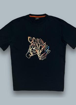 Футболка paul smith zebra logo