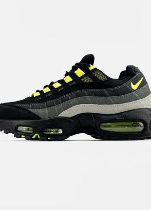 Nike air max 95 "black grey neon"