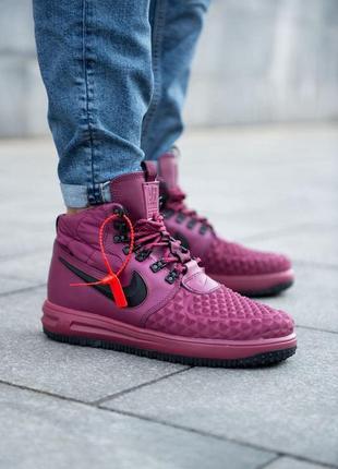 Nike air force 1 duckboot violet 🆕 шикарные кроссовки найк 🆕 купить наложенный платёж