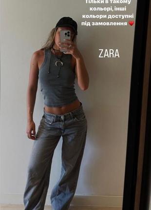 Топ майка варенная рваная тай дай зара zara3 фото