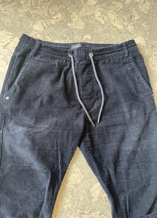 Крутые вельветовые штаны джоггеры alcott jogger, 42/xl/503 фото