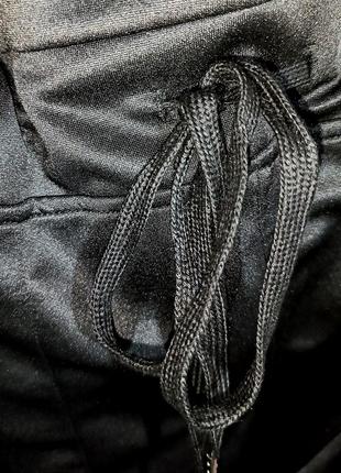 Ромпер жіночий брючний без рукава, комбінезон зі штанами чорний5 фото
