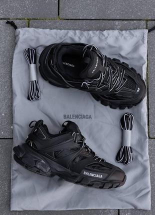 Кросовки в стиле balenciaga чорные кросівки чорні баленсіага кроссовки жіночі3 фото