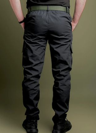 Чоловічі штани чорні,розмір2 фото