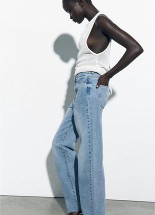 Zara джинсы с высокой посадкой, 366 фото