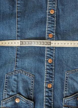 Джинсове плаття на кнопках, м-л