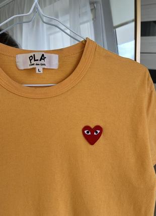 Футболка comme des garcons play3 фото