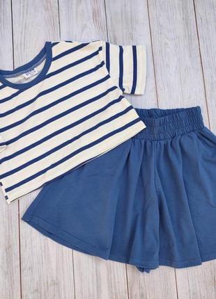 Костюм шорти футболка для дівчинки