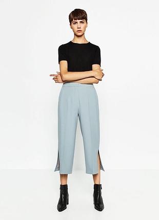 Укороченные брюки,кюлоты zara,38/m