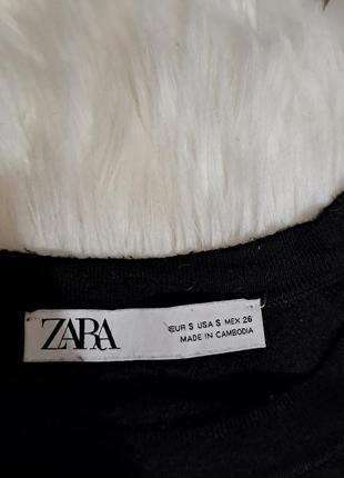 Zara тонкий джемпер трикотажный4 фото