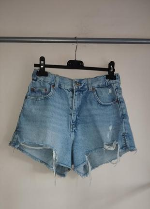 Джинсовые шорты zara