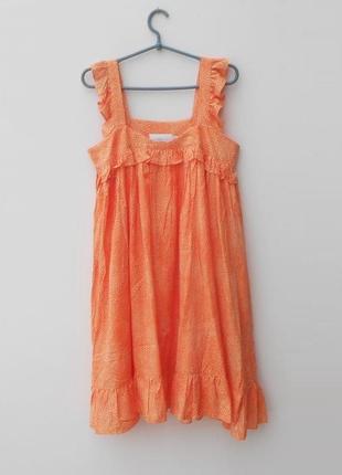 Дизайнерское легкое летнее платье сарафан из вискозы laurella