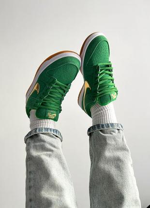 Кроссовки nike sb dunk low pro st. patrick's day2 фото