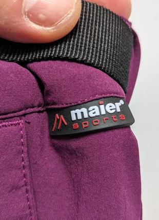 Женские трекинговые брюки 2-1 трансформеры maier sports, нитевичка размер 423 фото