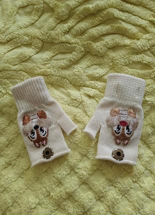 Митенки monnalisa чип и дэйл 4 года,оригинал