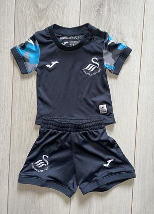 Дитяча футбольна форма joma , swanseea city , (6 m.) - (18 m.)