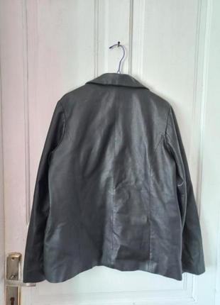Розпродаж натуральна шкіряна куртка піджак8 фото