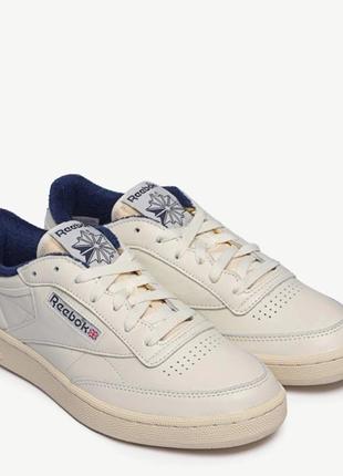 Оригинальные кожаные кроссовки кеды 
zapatillas de running Reebok neutro talla 41 grises