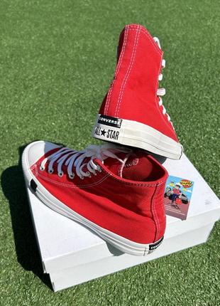 Мужские высокие кеды converse ctas hi all star multi logo play 42,5 р4 фото