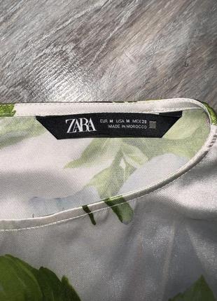 Трендова шовкова блуза вінтажний стиль zara4 фото