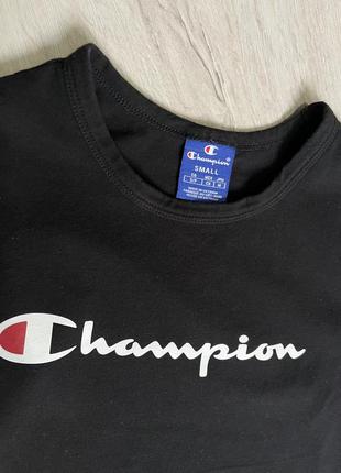 Футболка кроп топ champion2 фото