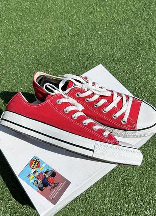 Жіночі кеди converse chuck taylor all star red one star play 40 р8 фото