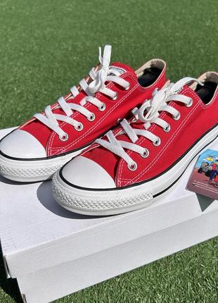 Жіночі кеди converse chuck taylor all star red one star play 40 р6 фото