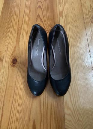 Roberto santi туфли черного цвета кожа