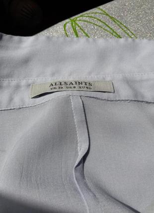 Стильная блузка allsaints cheyne shirts оригинал6 фото