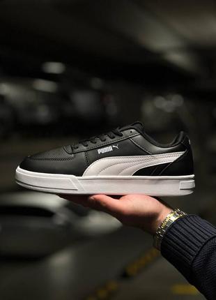 Кросівки puma ca pro black white1 фото