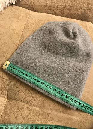Тепла шапочка для малюка  кашемир3 фото