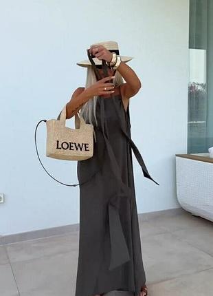 Женское летнее длинное платье сарафан в расцветках