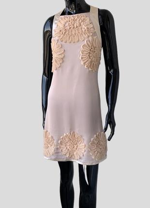 Шовкова сукня плаття miu miu італія шовк бавовна1 фото