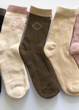 1-25 жіночі шкарпетки комплект 5 пар шкарпеток носков женские носки3 фото